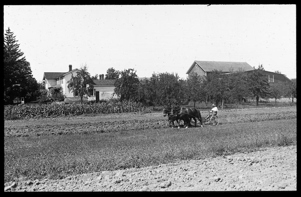Plowing a Field, 1924 page 1