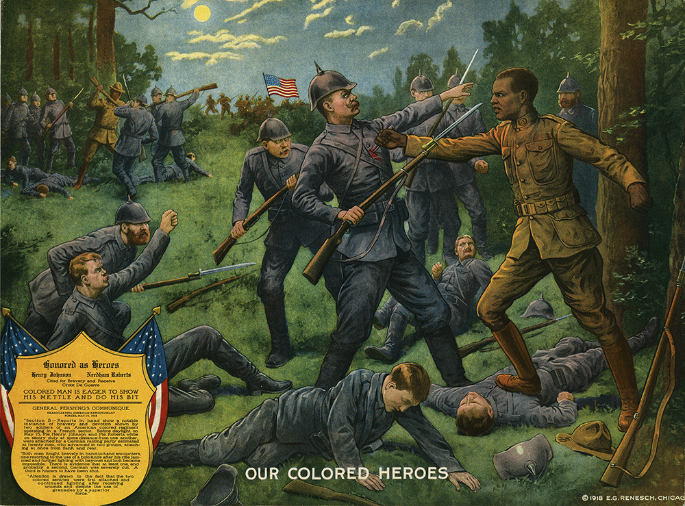 "Our Colored Heroes" page 1
