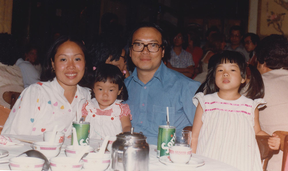 Tsui Ping and Mon Kwon Chu with their daughters Theresa and Ada page 1