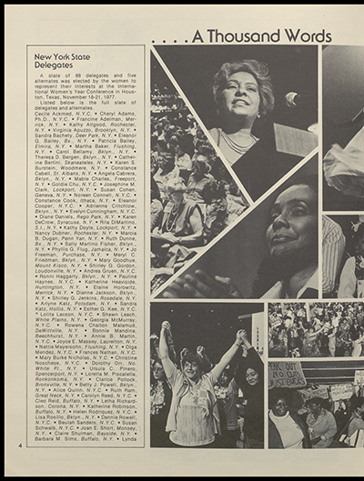 "Women New York" Bi-Monthly News from the Women's Division of the State of New York, Volume 3, Number 1, March/April 1978 thumbnail page 4