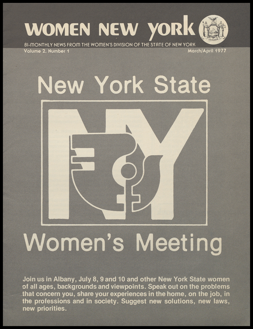 "Women New York" Bi-Monthly News from the Women's Division of the State of New York, Volume 3, Number 1, March/April 1978 page 9