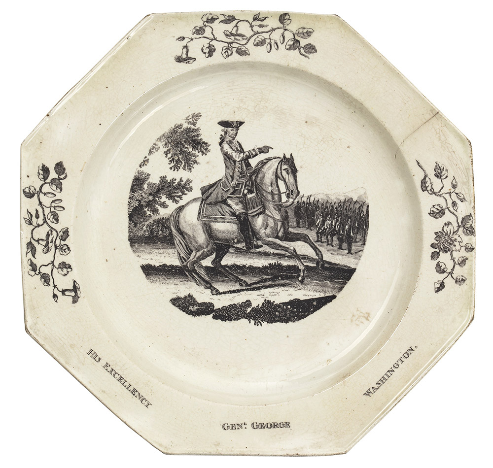 General Washington Soup plate page 1