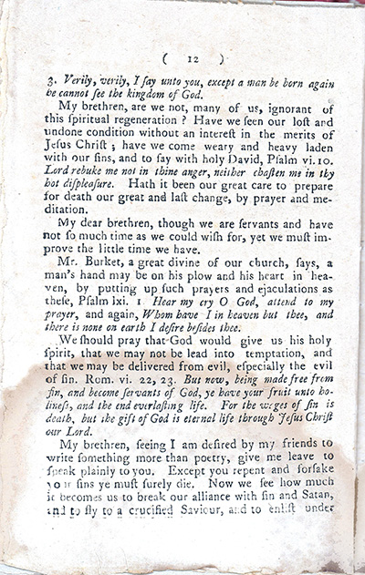 Load Jupiter Hammon, A Winter Piece, 1782 in Main Document Viewer