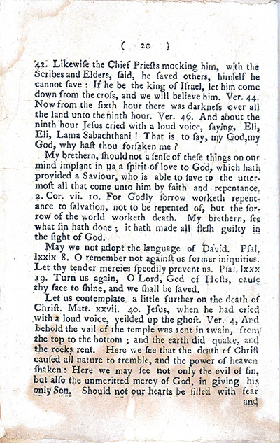 Load Jupiter Hammon, A Winter Piece, 1782 in Main Document Viewer