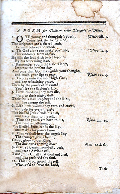 Load Jupiter Hammon, A Winter Piece, 1782 in Main Document Viewer