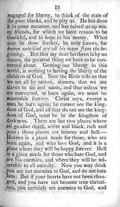 Load Jupiter Hammon, An Address to the Negroes of New York State in Main Document Viewer