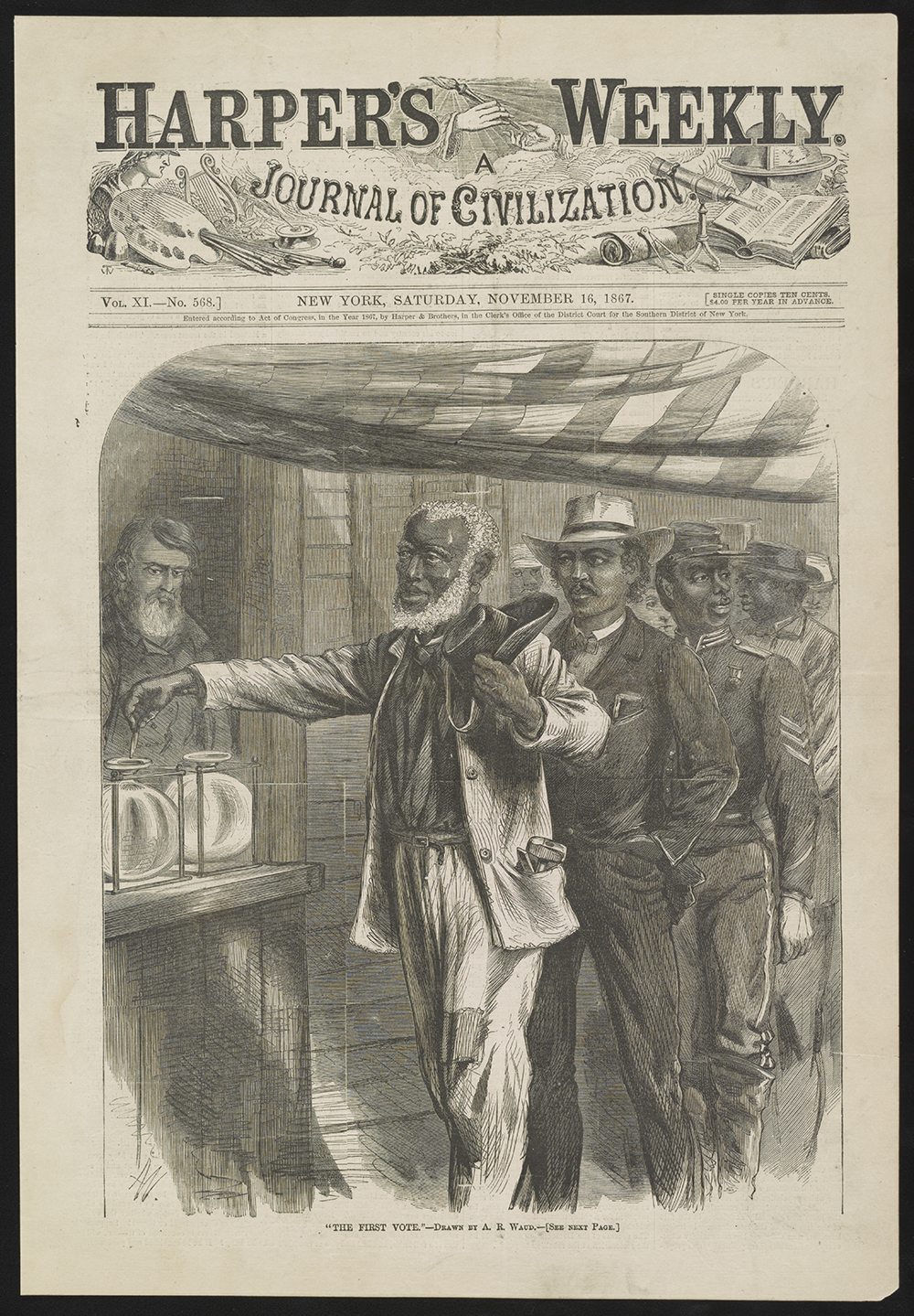 "The first vote" page 1