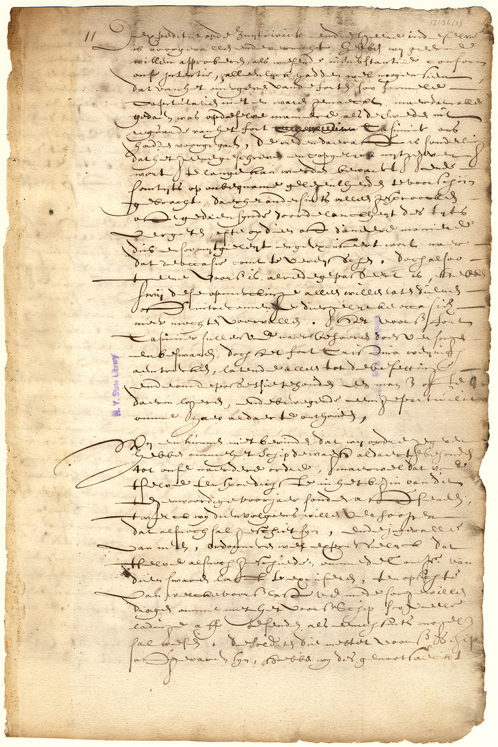 Letter from the Directors to the Director General and Council of New Netherland, March 13, 1656 page 3