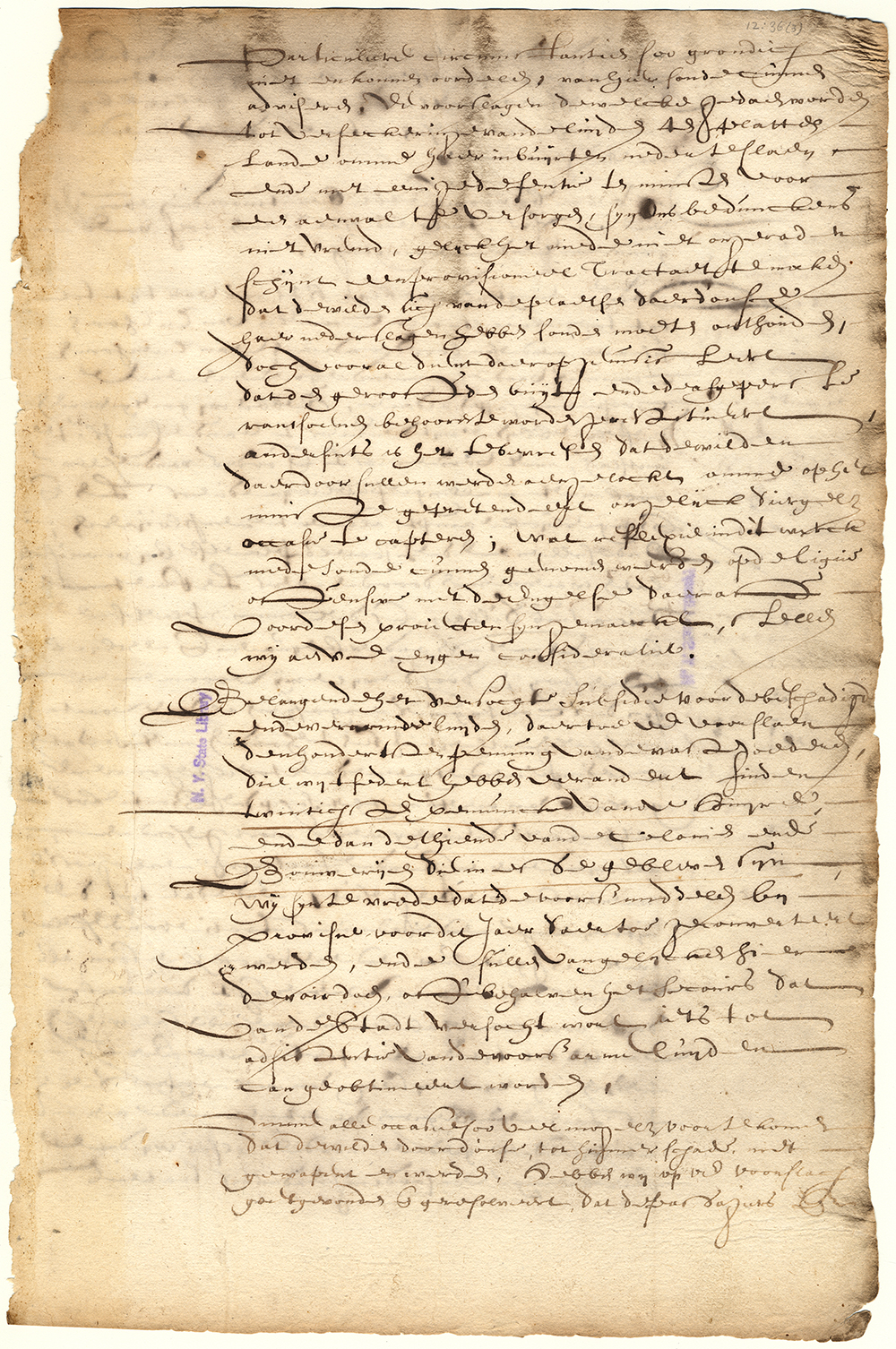 Letter from the Directors to the Director General and Council of New Netherland, March 13, 1656 page 5