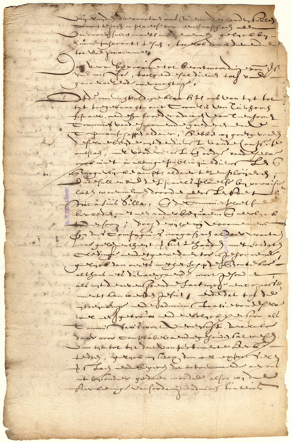 Letter from the Directors to the Director General and Council of New Netherland, March 13, 1656 page 6