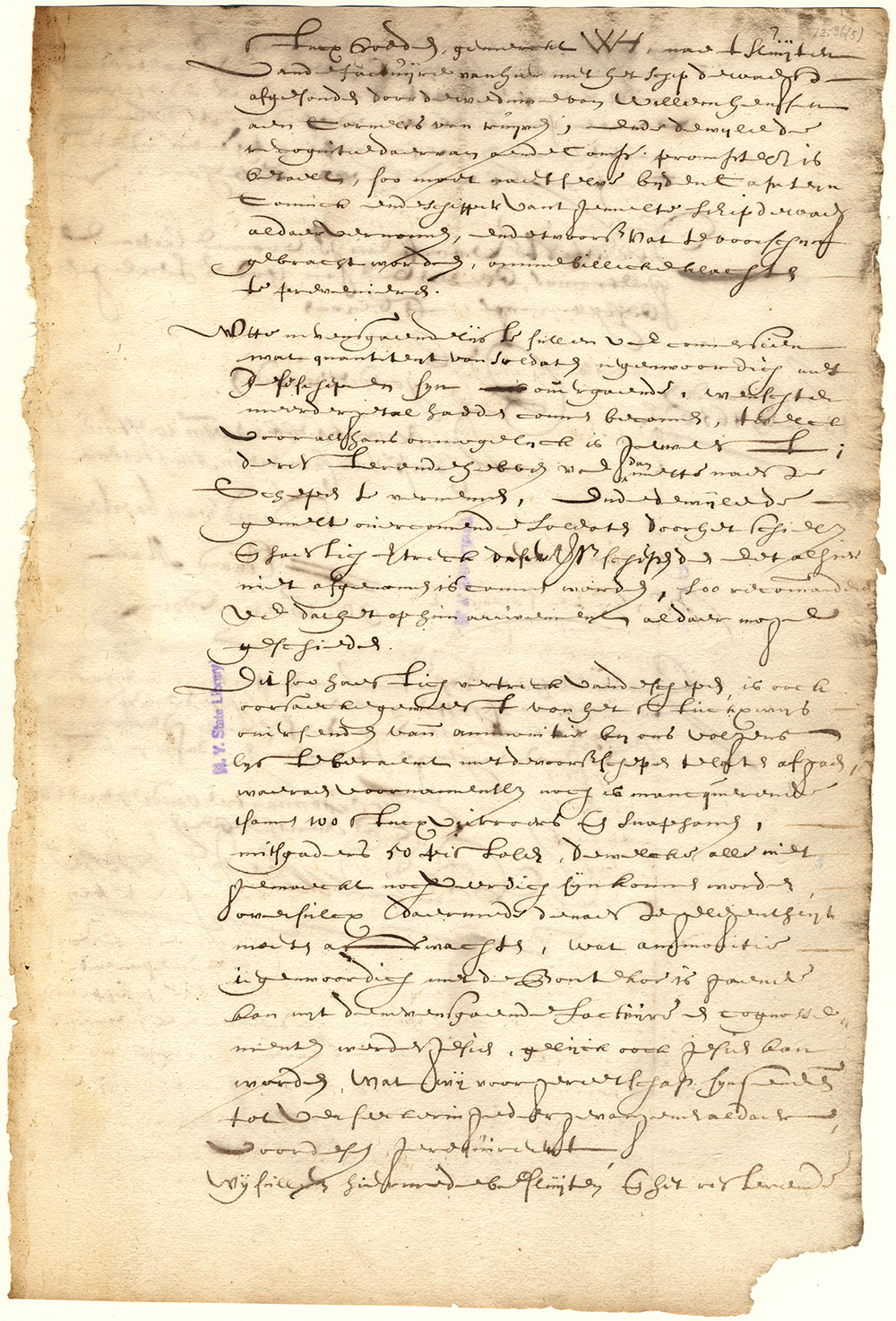 Letter from the Directors to the Director General and Council of New Netherland, March 13, 1656 page 9