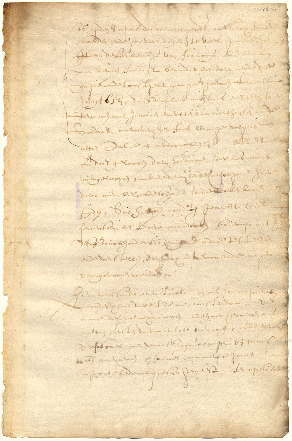 Letter from the directors at Amsterdam to the Director General and Council, April 26, 1655 page 9