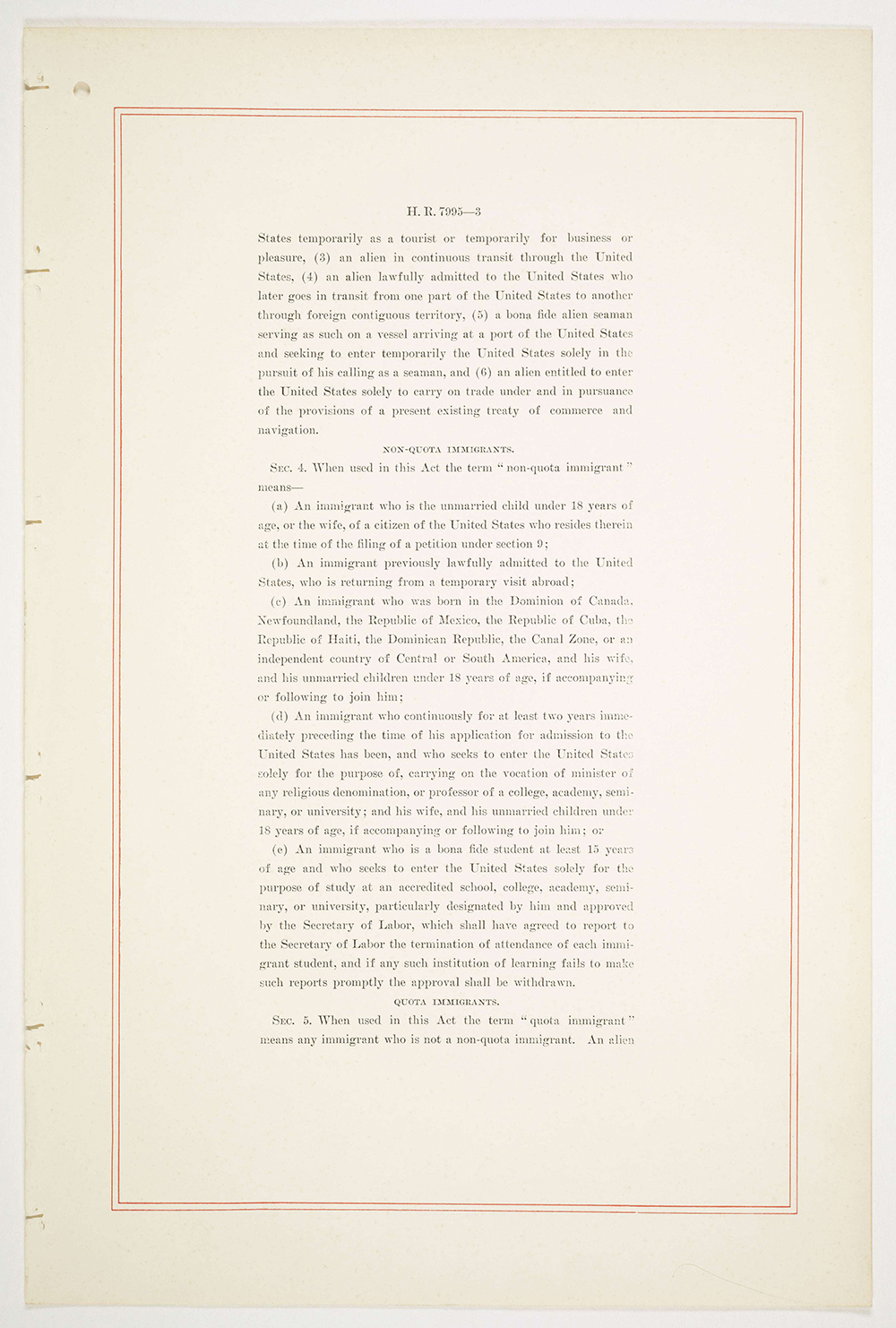 Immigration Act of 1924 page 3
