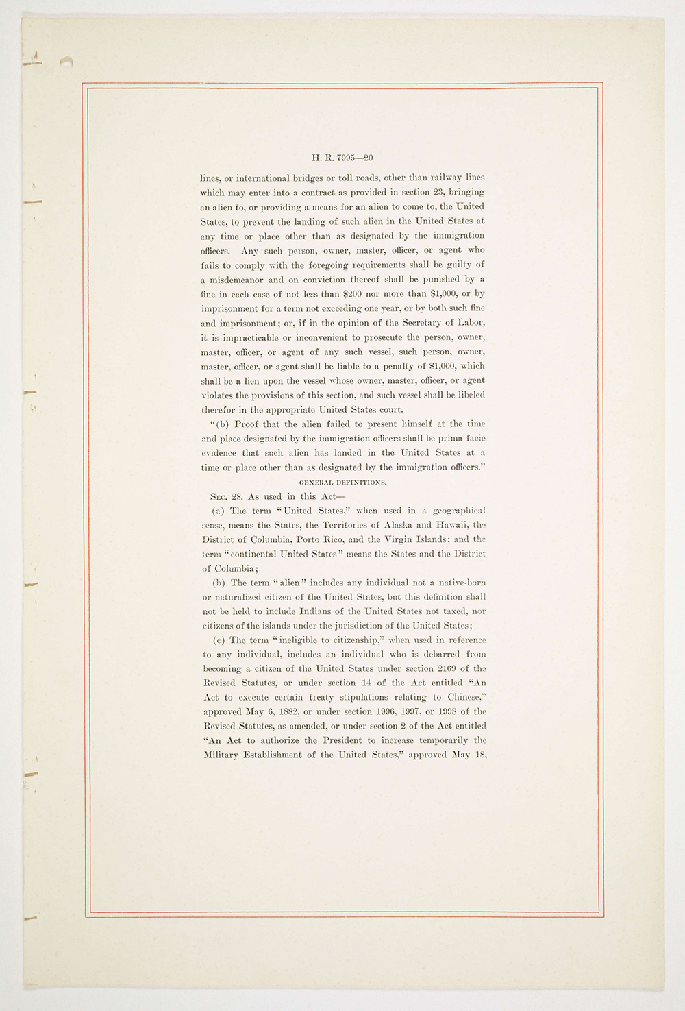 Immigration Act of 1924 page 5