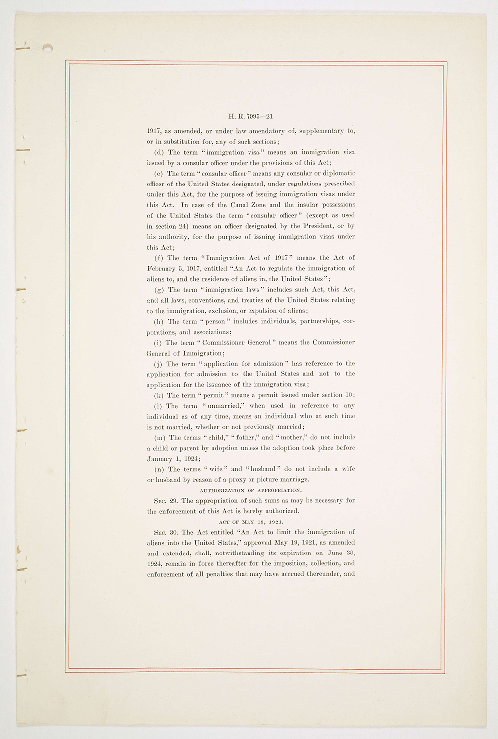 Immigration Act of 1924 page 15