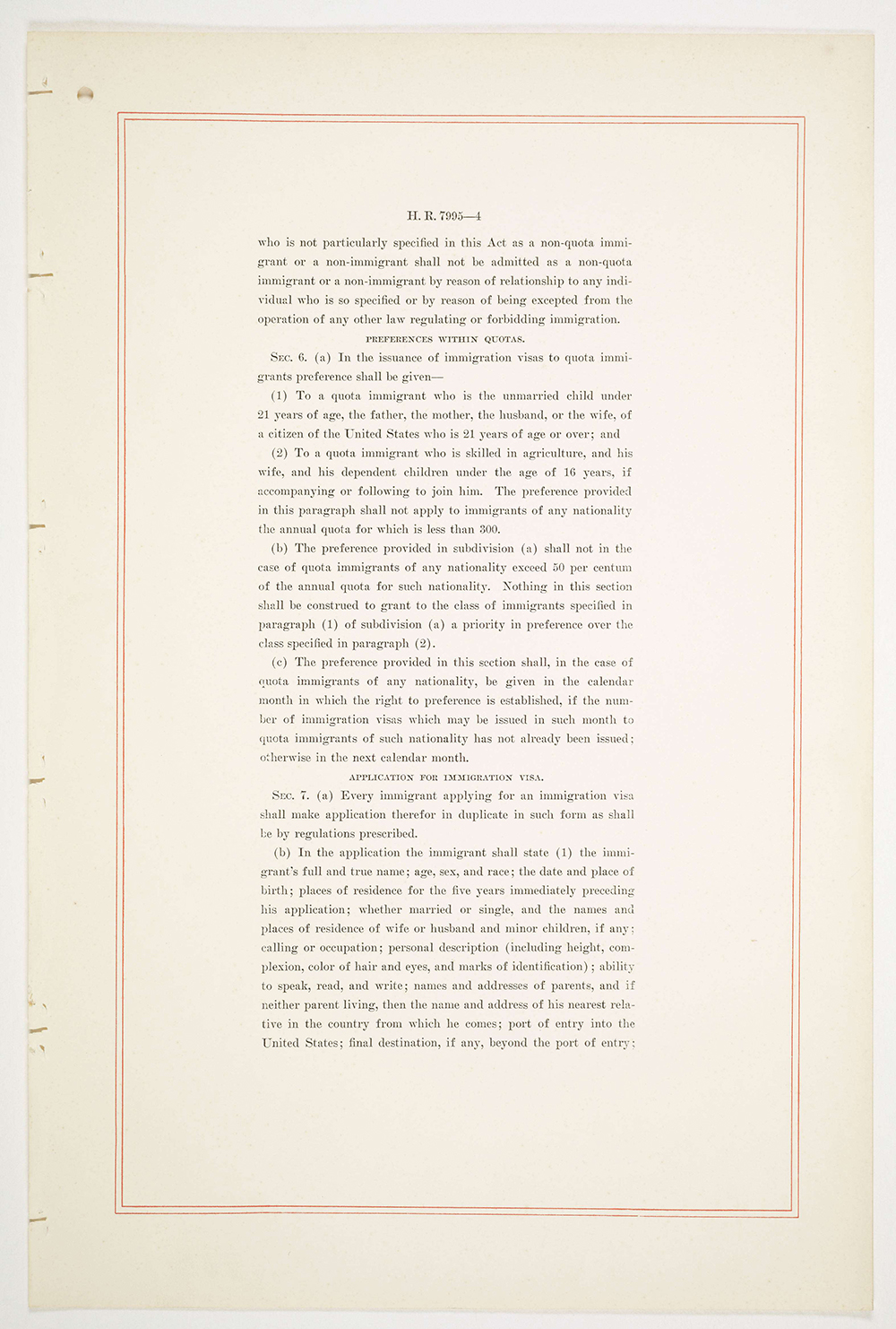 Immigration Act of 1924 page 16