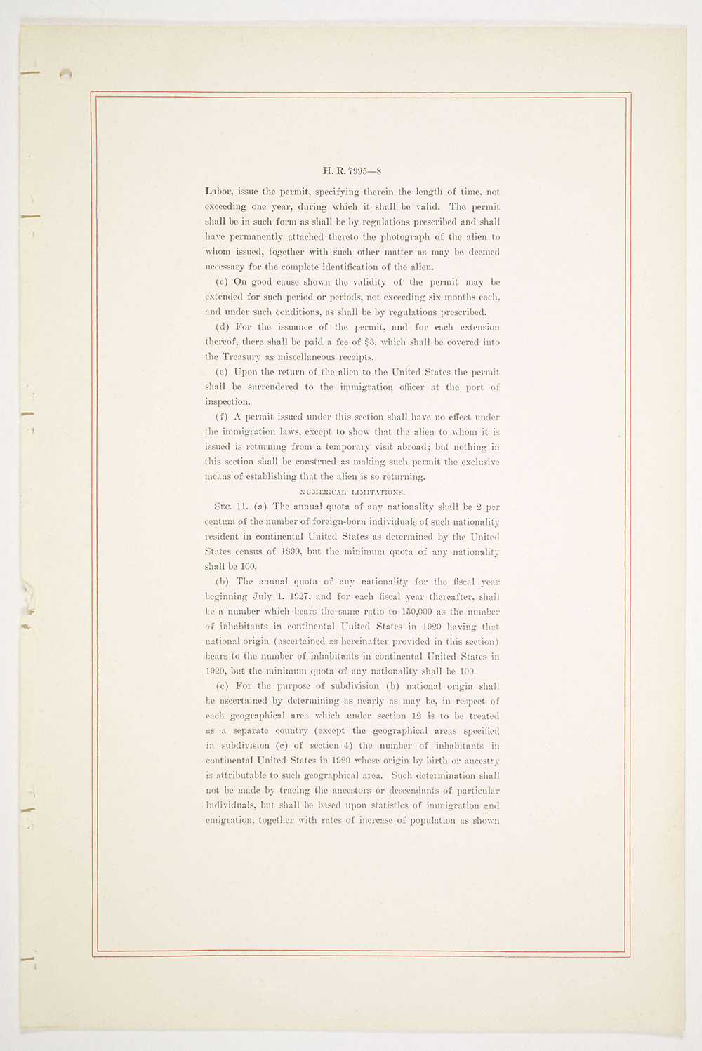 Immigration Act of 1924 page 21