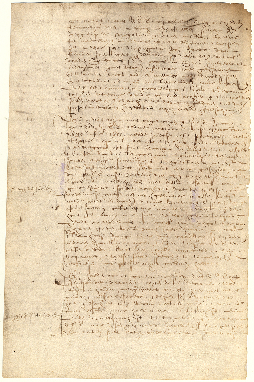 Letter from the Directors to Stuyvesant from June 14, 1656 page 2