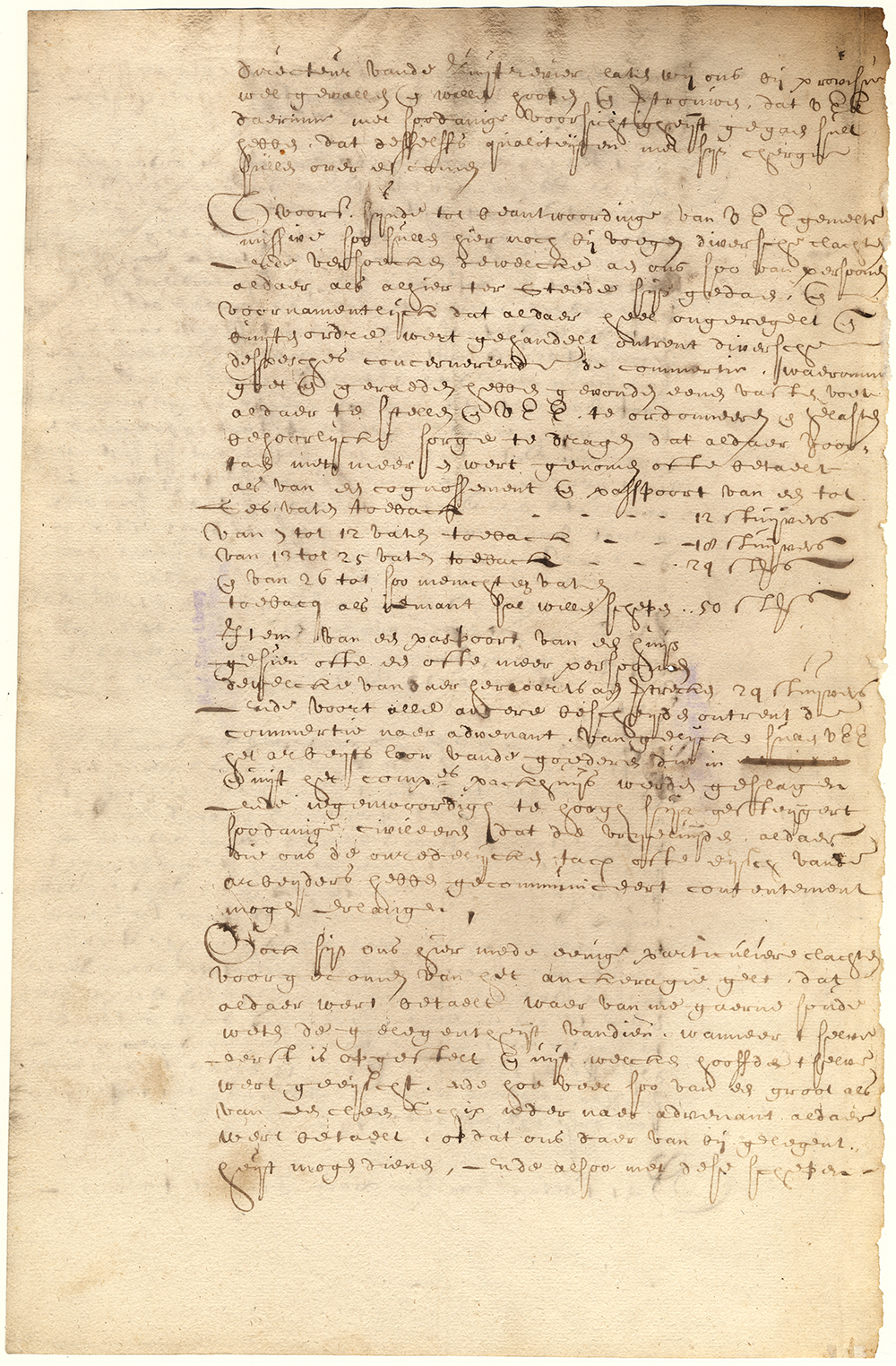 Letter from the Directors to Stuyvesant from June 14, 1656 page 4