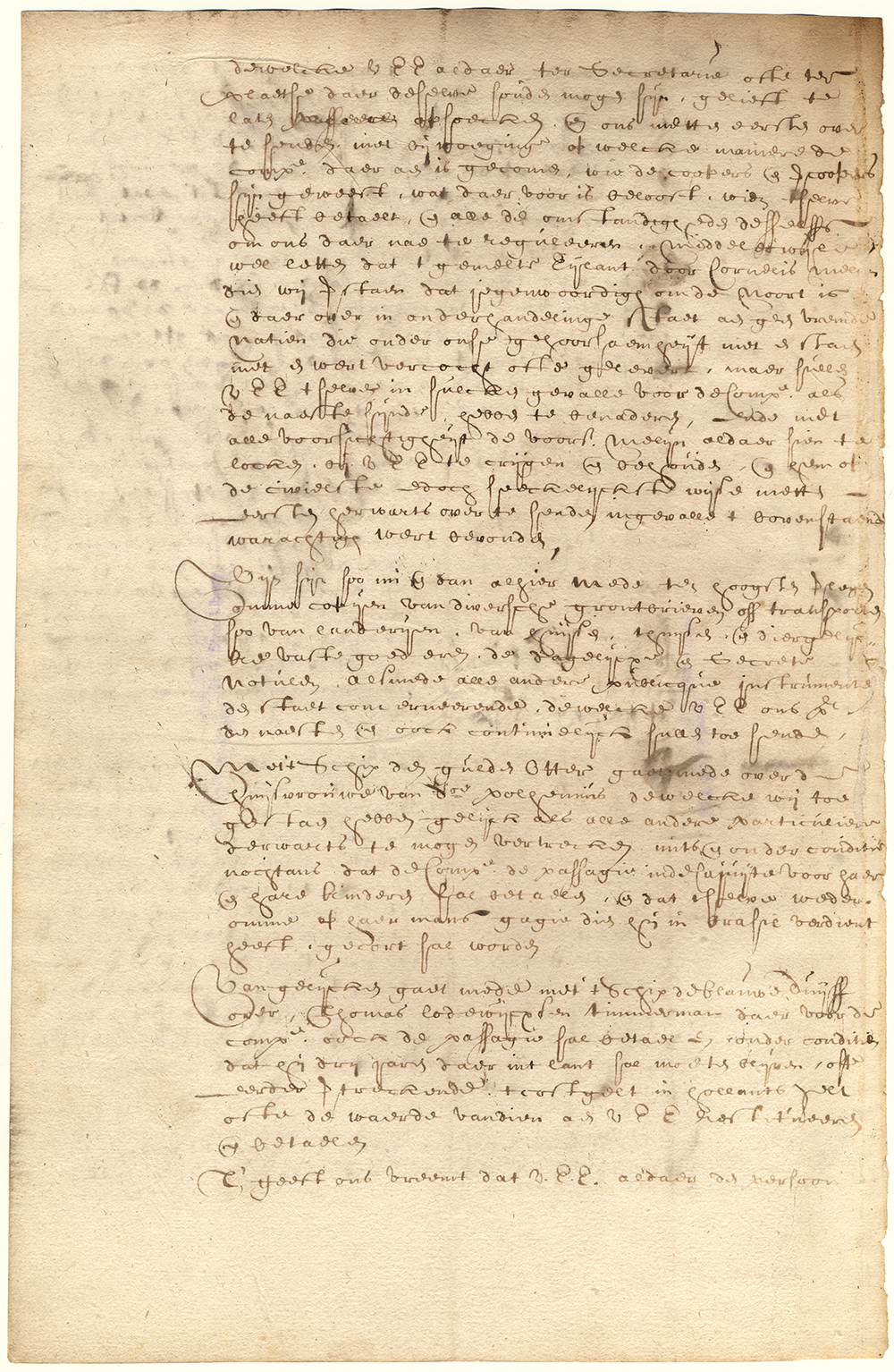 Letter from the Directors to Stuyvesant from June 14, 1656 page 6
