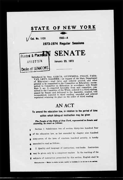 Load Governor's Bill Jacket, Laws from 1974, Chapter 1052 in Main Document Viewer