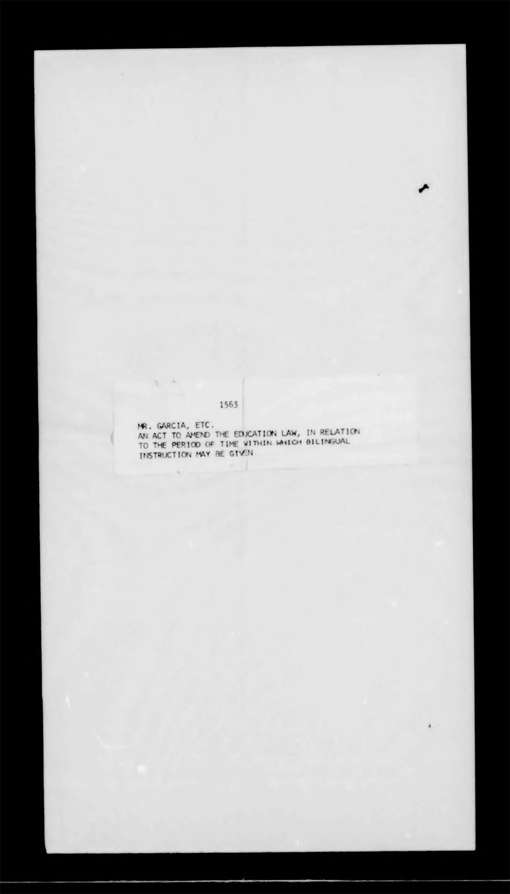 Governor's Bill Jacket, Laws from 1974, Chapter 1052 page 5