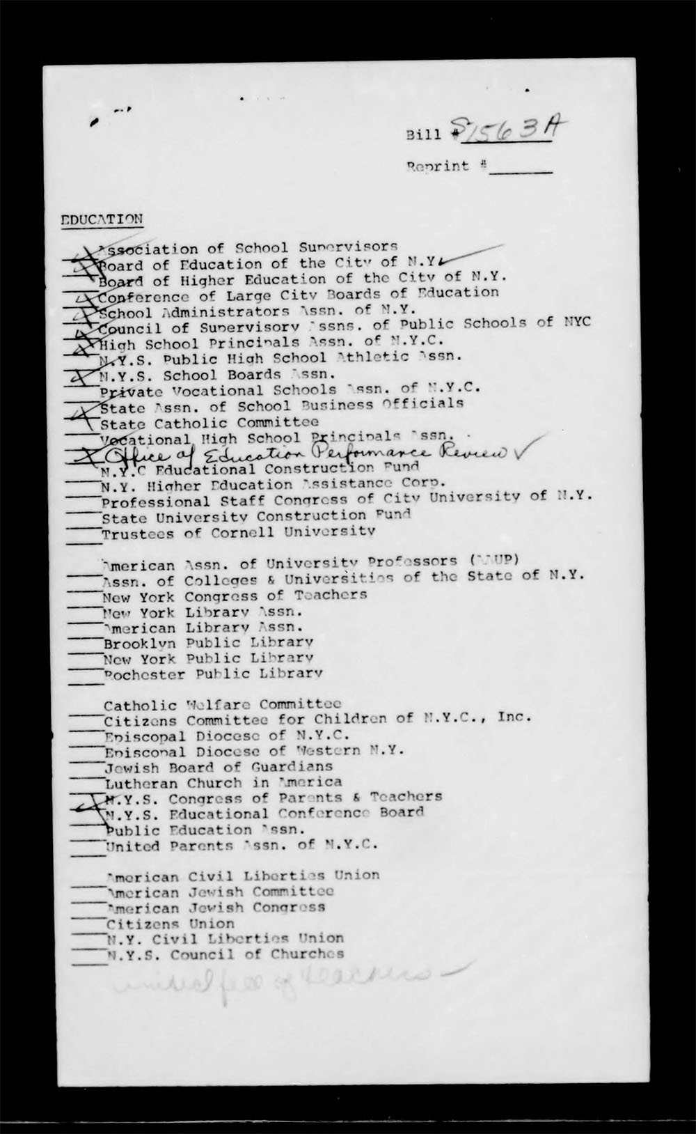 Governor's Bill Jacket, Laws from 1974, Chapter 1052 page 9