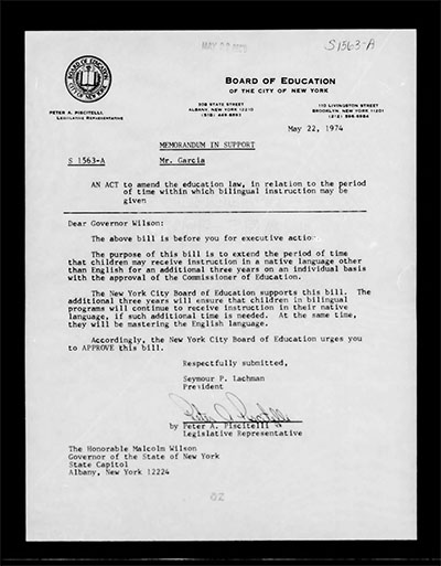 Load Governor's Bill Jacket, Laws from 1974, Chapter 1052 in Main Document Viewer