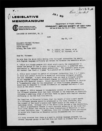 Load Governor's Bill Jacket, Laws from 1974, Chapter 1052 in Main Document Viewer