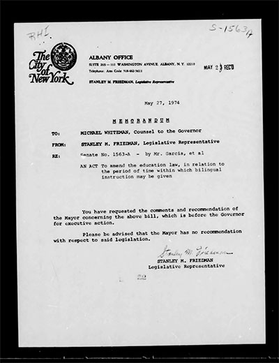 Load Governor's Bill Jacket, Laws from 1974, Chapter 1052 in Main Document Viewer