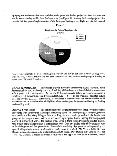 Load The Annual Report of the Two-Way Bilingual Education Program for the 1992 - 93 Program Year in Main Document Viewer