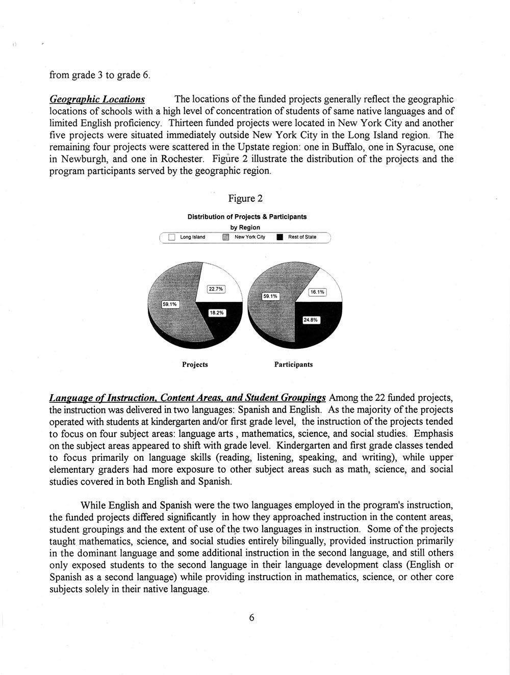 The Annual Report of the Two-Way Bilingual Education Program for the 1992 - 93 Program Year page 12