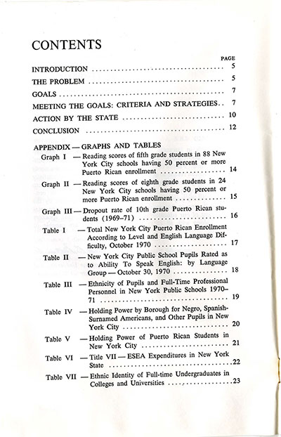 Load “Bilingual Education: A Statement of Policy and Proposed Action” in Main Document Viewer