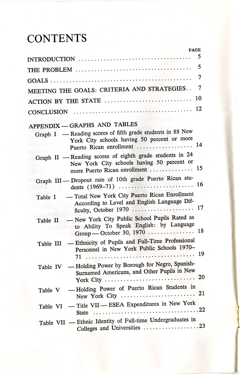 “Bilingual Education: A Statement of Policy and Proposed Action” page 4
