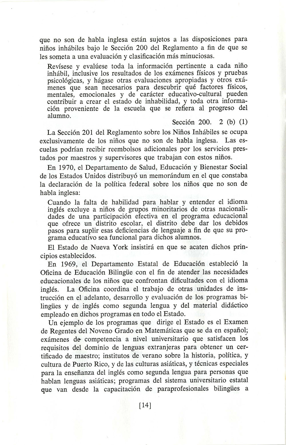 "Educación Bilingüe" page 13