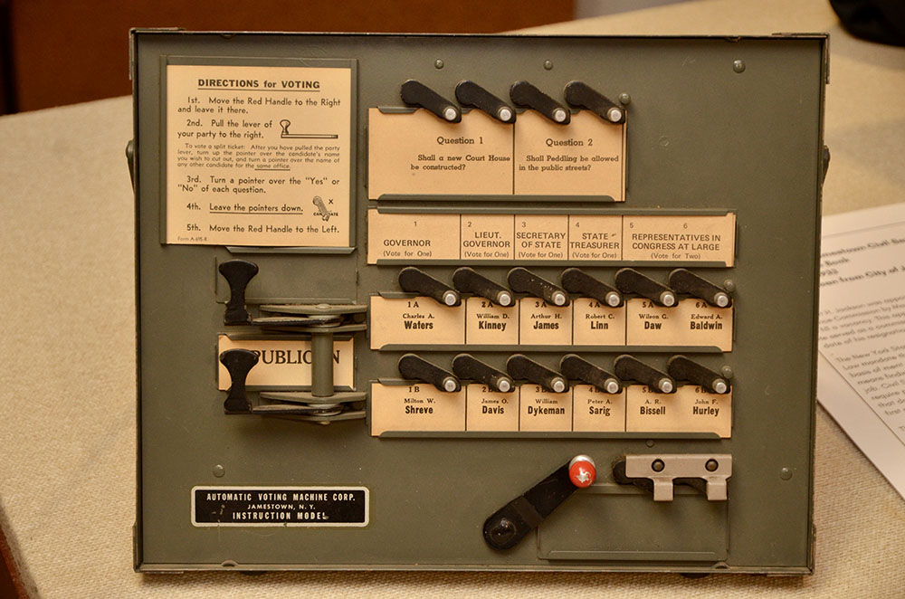 Automatic Voting Machine page 1