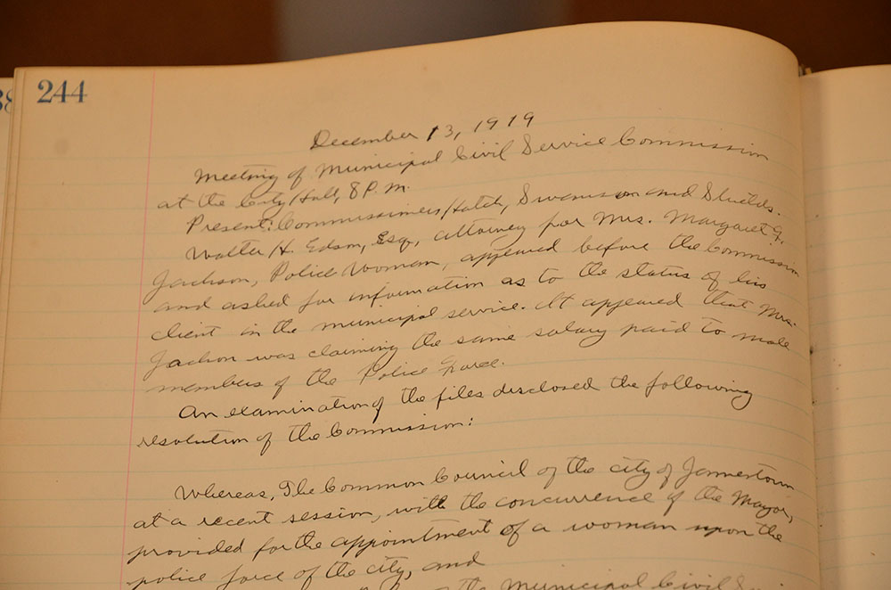 Detail Minutes from meeting of Municipal Civil Service Board page 2