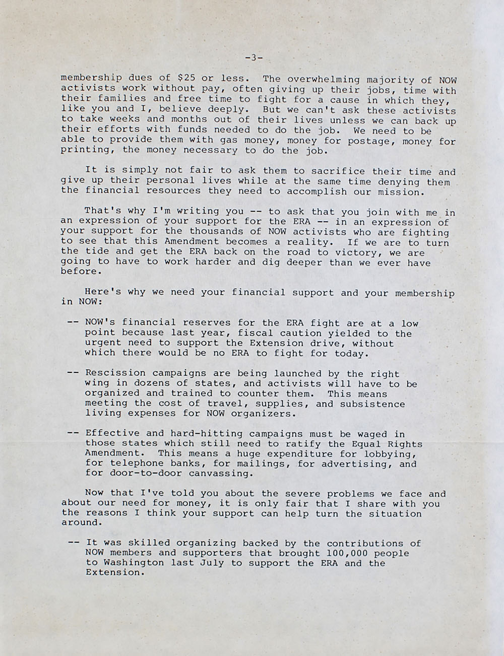 Dear Friend Letter page 3