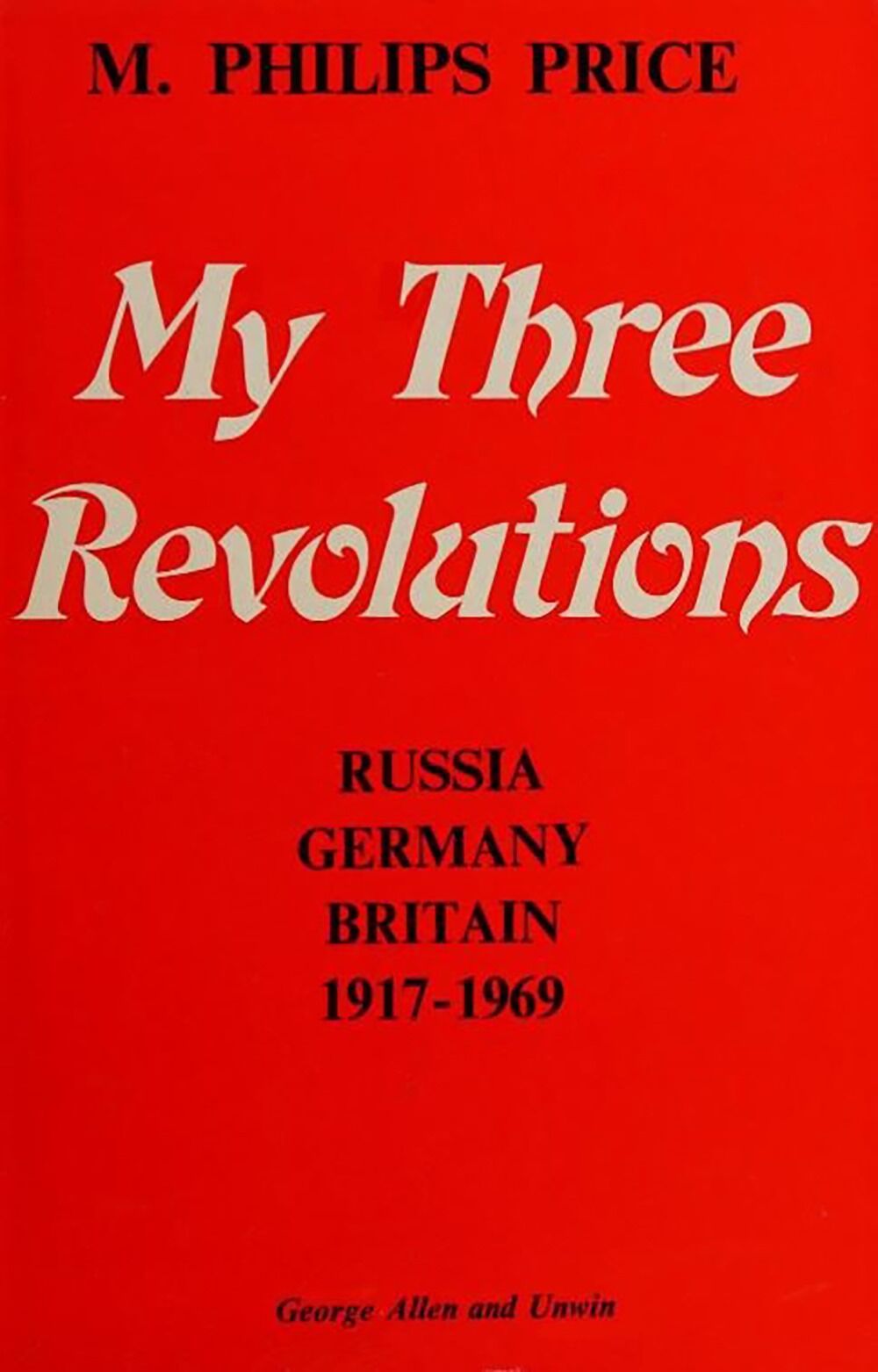 Excerpt from "My Three Revolutions" page 1
