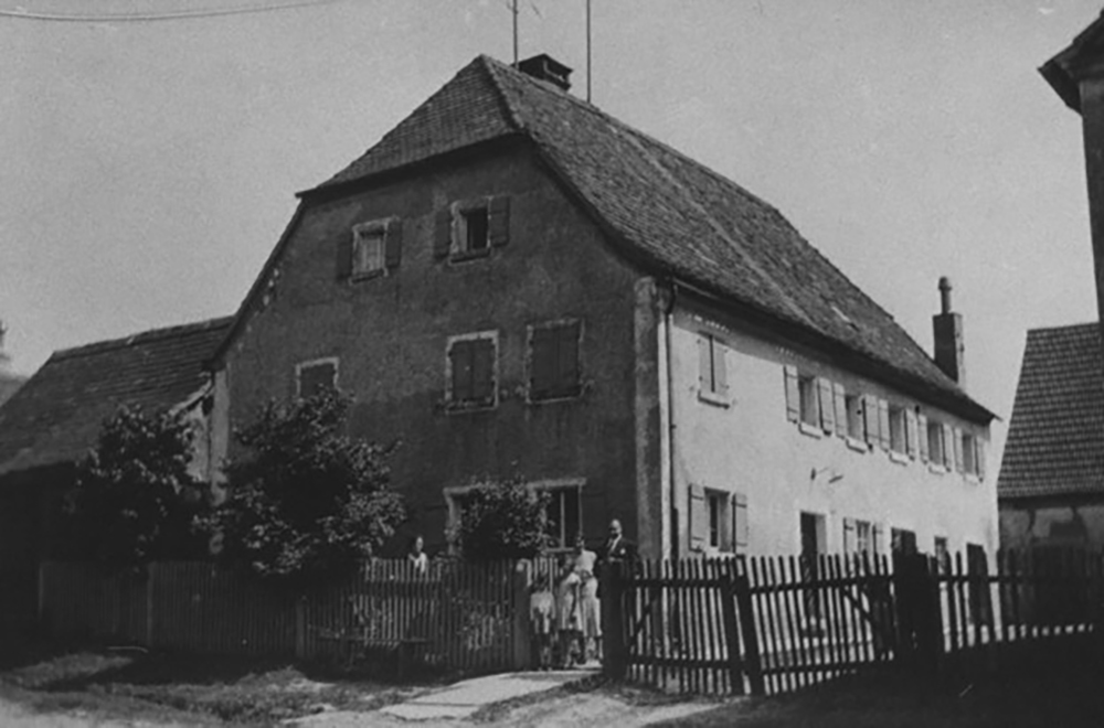 The Hubert home in Cronheim, Germany page 1