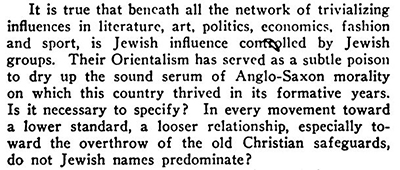 Article from "The Dearborn Independent," January 7, 1922, "Candid Address to Jews on the Jewish Problem" thumbnail page 3