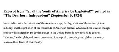 Article from "The Dearborn Independent," September 24 1921, "How Jews Ruled and Ruined Tammany Hall" thumbnail page 3