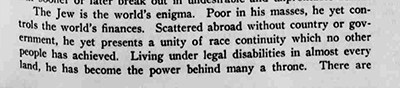 Article from "The Dearborn Independent," May 22 1920, "The International Jew: The World's Problem" thumbnail page 4