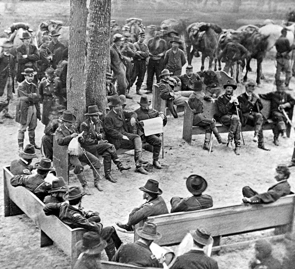 General Ulysses S. Grant, Council of War, Civil War, 1864 page 1