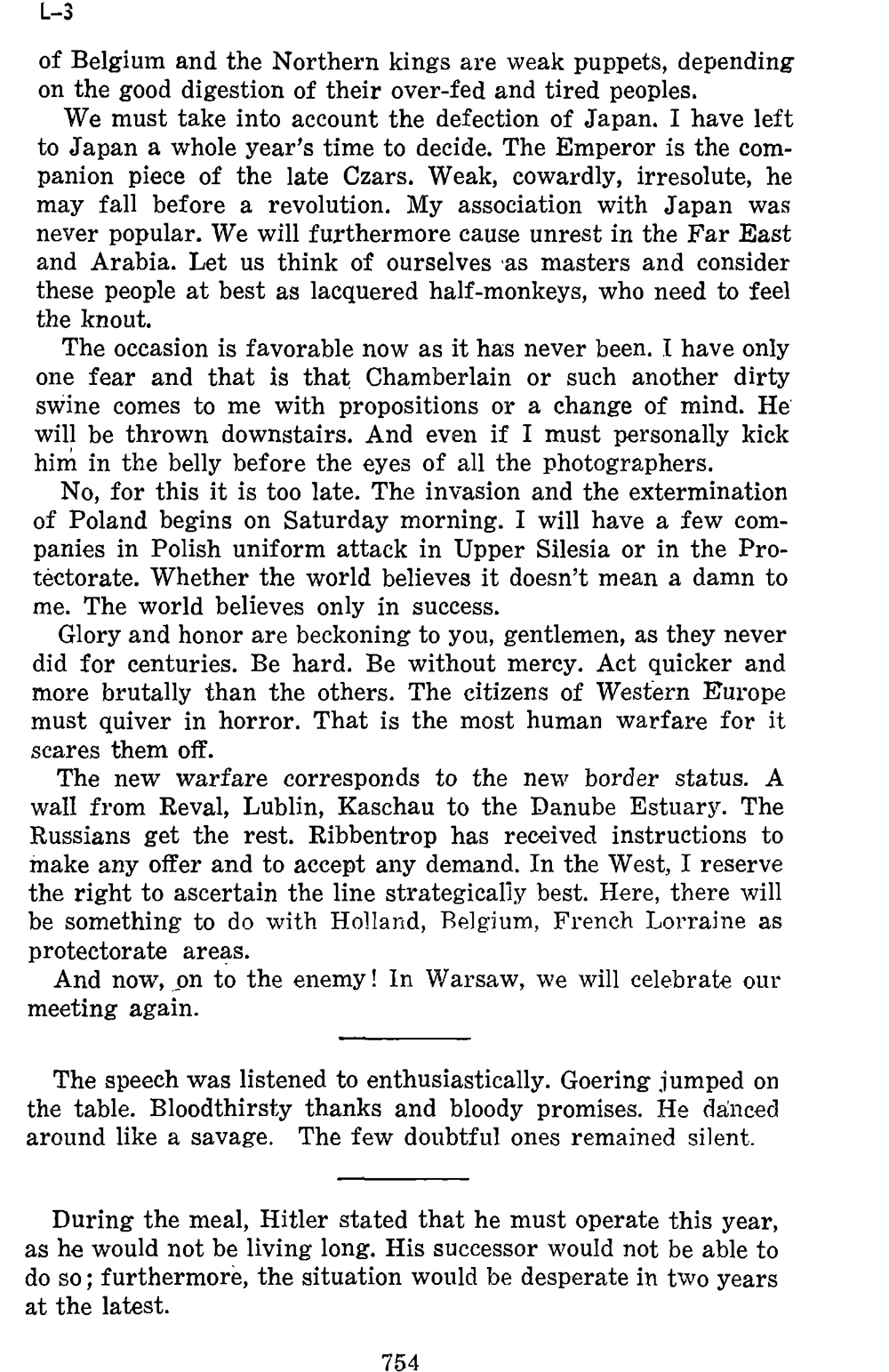 Translation of Hitler's Obersalzberg Speech page 3