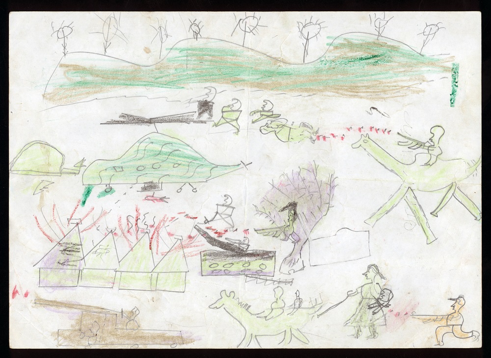 “Shooting Elderly Women in Darfur” by Hillal Altoum Idriss page 1
