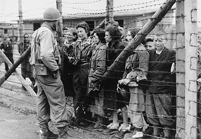 Women and children survivors in Mauthausen thumbnail page 1