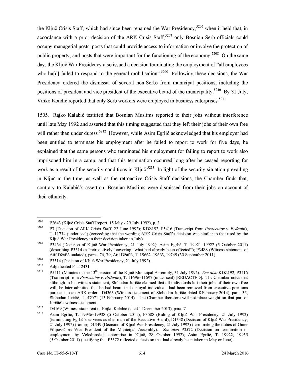 Judgement of Radovan Karadžić page 5
