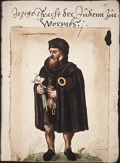 Jewish Man from Worms thumbnail page 1