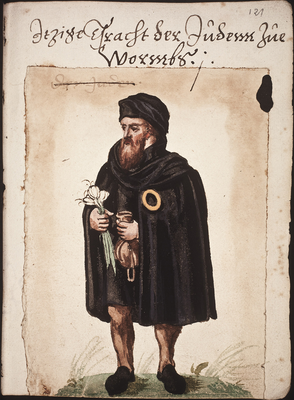 Jewish Man from Worms page 1
